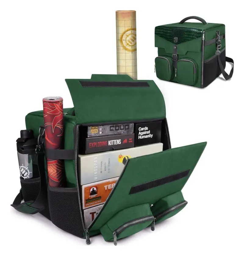 Enhance Brettspiel Schultertasche Collector's Edition Grün