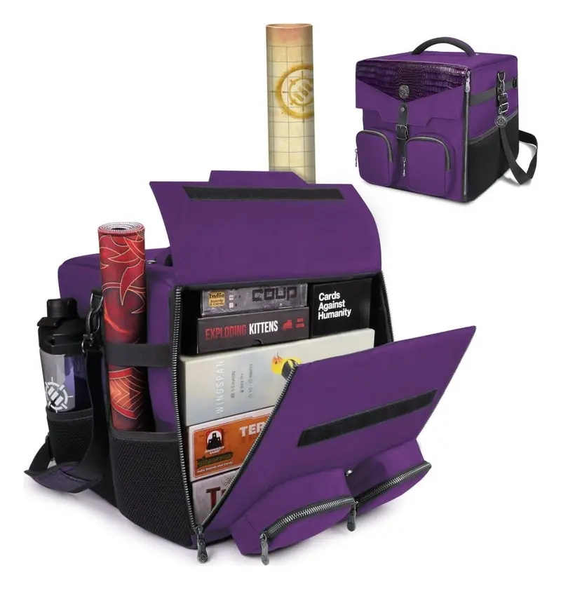Enhance Brettspiel Schultertasche Collector's Edition Lila
