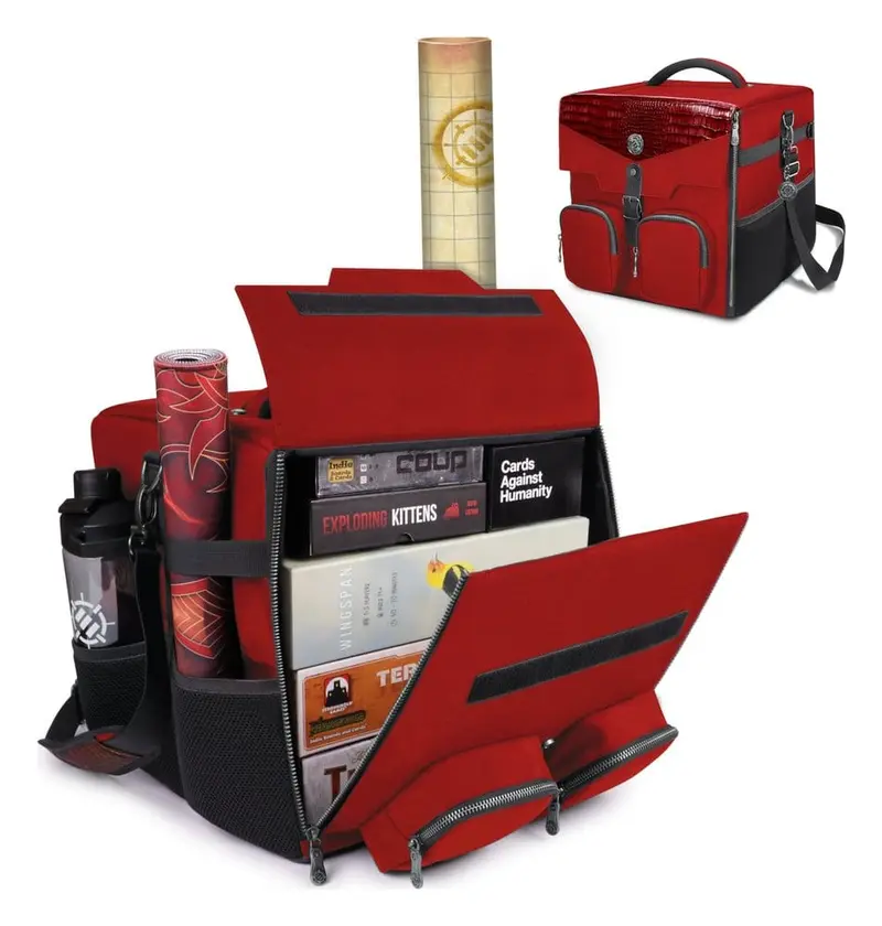 Enhance Brettspiel Schultertasche Collector's Edition Rot