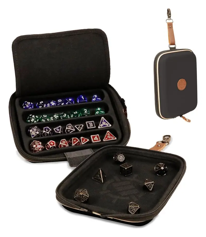 Enhance Brettspiel Würfeltasche Designer Edition Schwarz