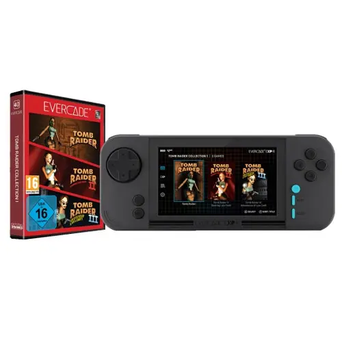 Evercade EXP-R Konsole & Tomb Raider 1