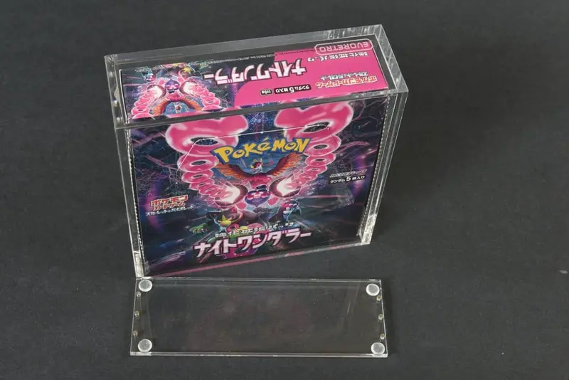 Evoretro Acryl Display Case für Pokémon Große Japanische Booster Box