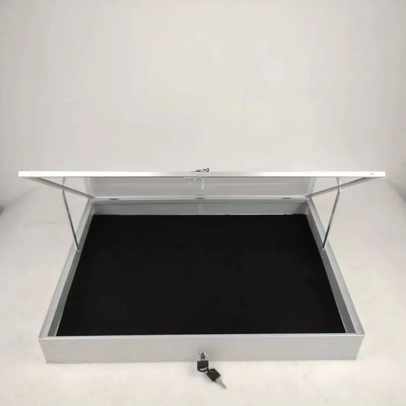 Evoretro Aluminum Display Case Silver