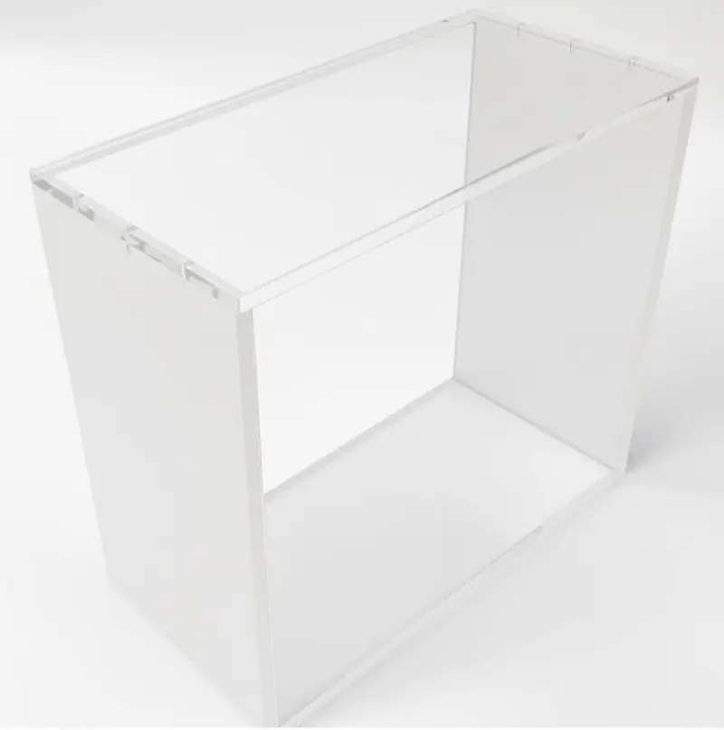 Evoretro Magnetische Acryl Display Case für ETB mit farbigen Seiten - Weiß