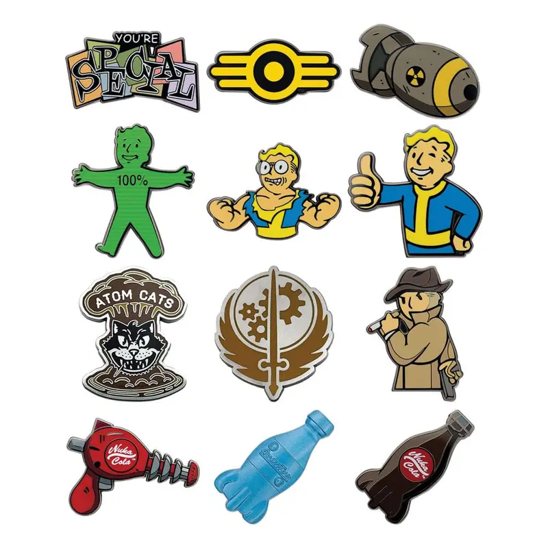Fallout Ansteck-Pins Mystery Pin Badge Volume 2 Display (12)
