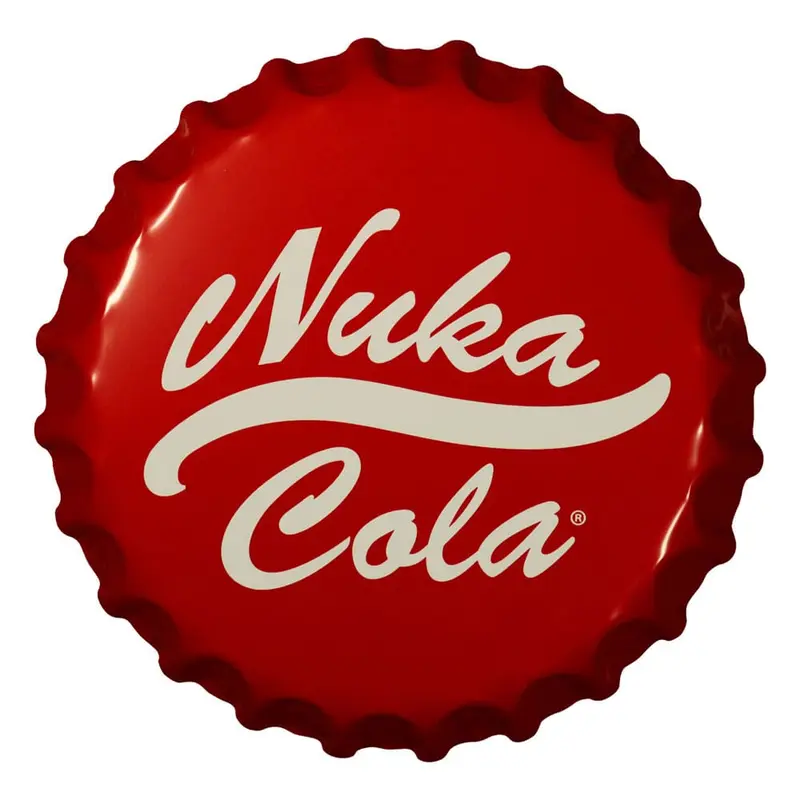 Fallout Blechschild Nuka-Cola Bottle Cap - sofort lieferbar