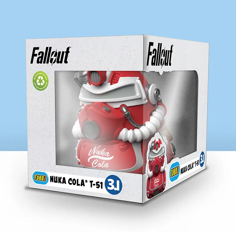 Fallout Nuka-Cola T-51 Ente Badeente Sammelfigur TUBBZ