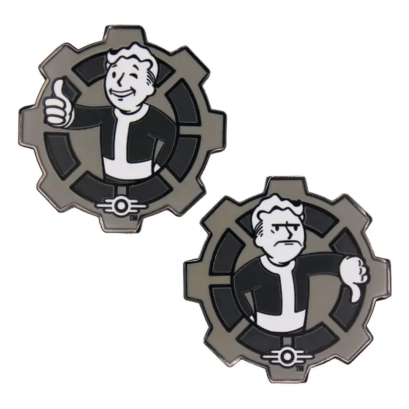 Fallout Sammelmünze Decision Black & White Limited Edition