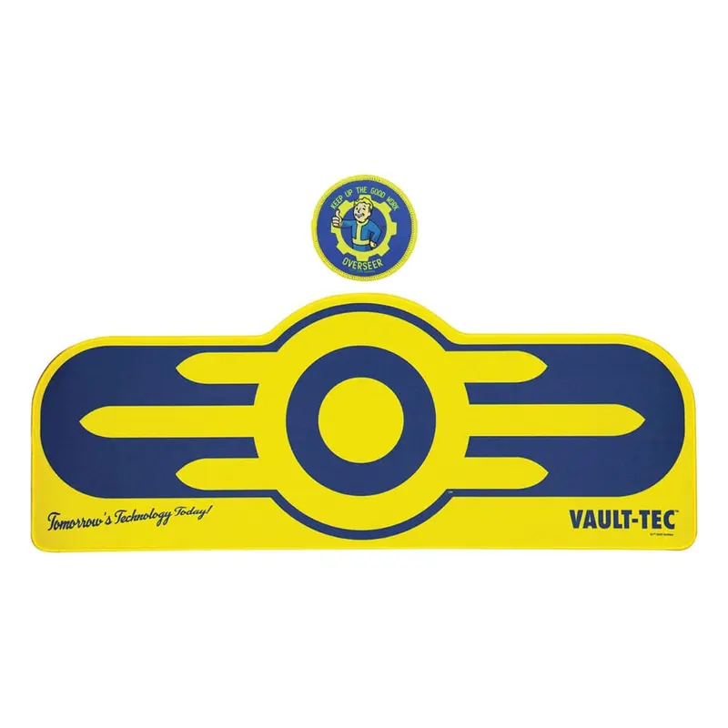 Fallout Schreibtischunterlage & Untersetzer Vault-Tec