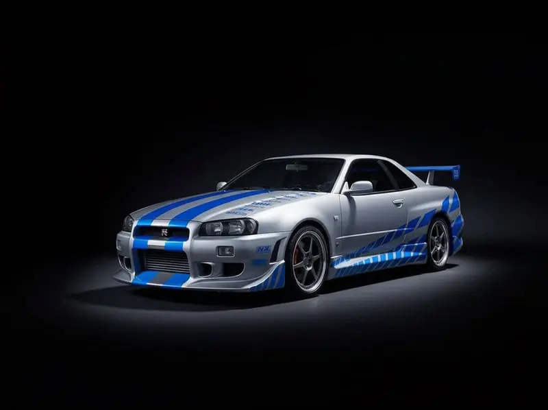 Fast & Furious Modellbausatz Brian's 1999 Nissan Skyline GT-R