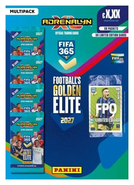 FIFA 365 Adrenalyn XL 2027 Trading Cards Multipack Display (5) *Deutsche Version*