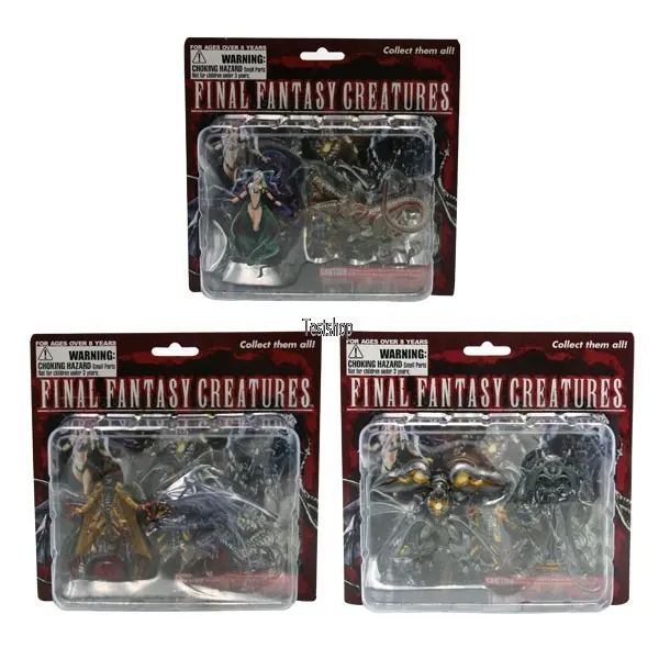 Final Fantasy Creatures (3 Sets) 2 mit leicht Beschädigter OVP