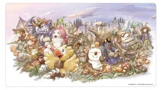 Final Fantasy Spielmatte Chocobo & Friends 61 x 34 cm