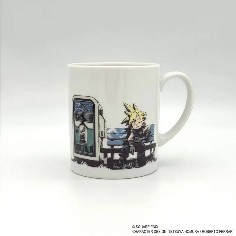 Final Fantasy VII Rebirth Tasse Schlafender Cloud
