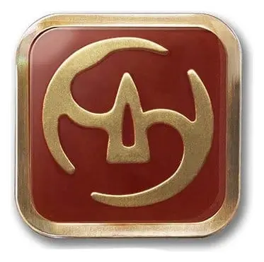 Final Fantasy XIV Job Ansteck-Button Samurai