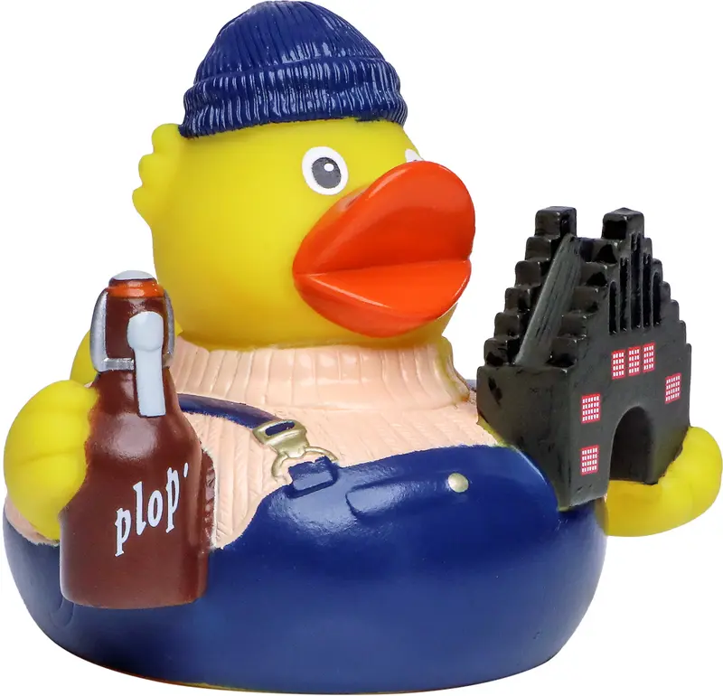 Flensburg Stadt Ente Badeente Quietscheente Schnabels