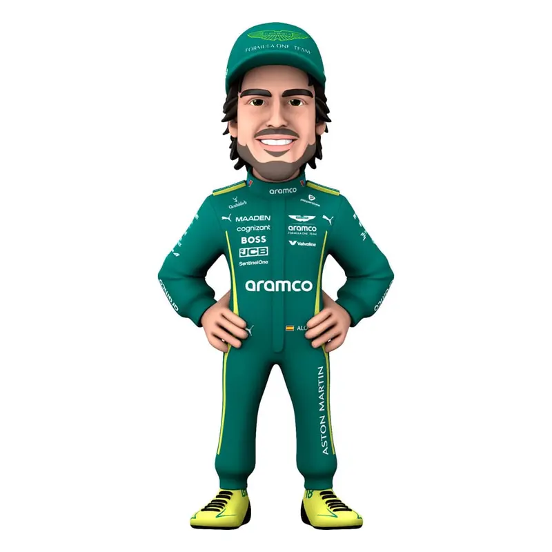 Formula 1 Minix Figur Fernando Alonso (Aston Martin) 12 cm