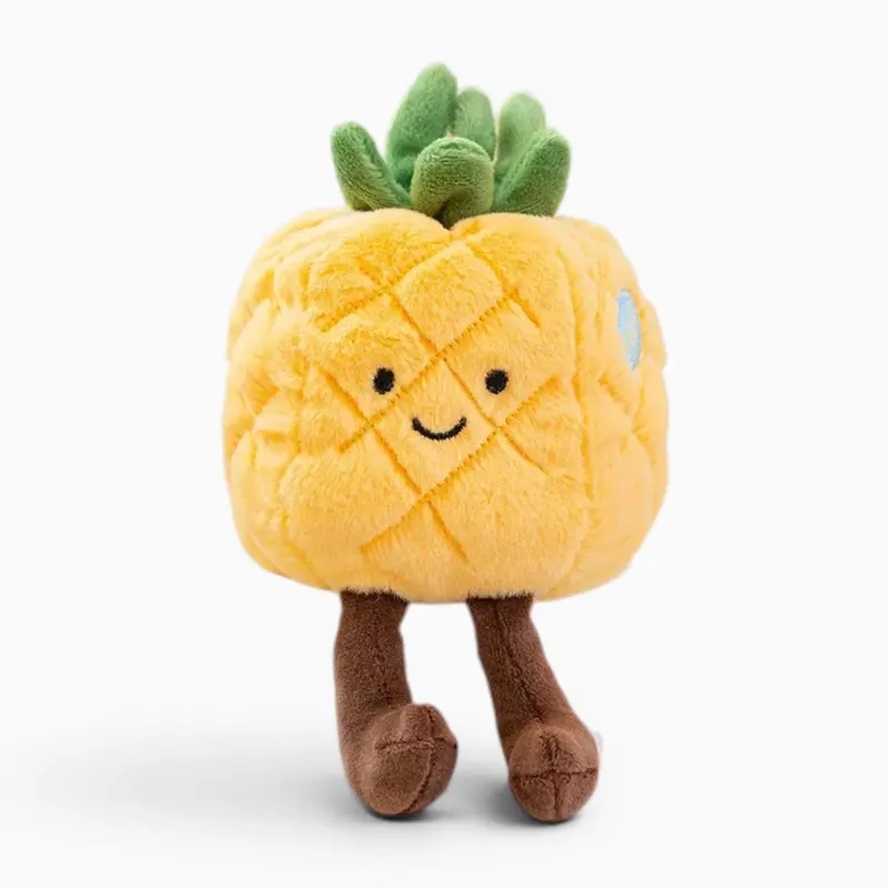 Fröhliches Ananas Kuscheltier