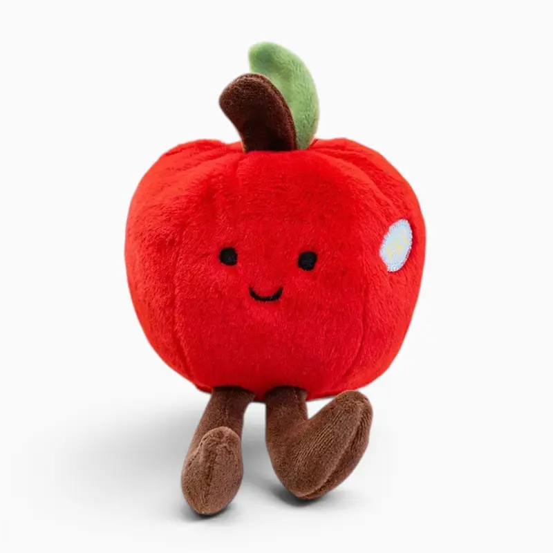 Fröhliches Apfel Kuscheltier