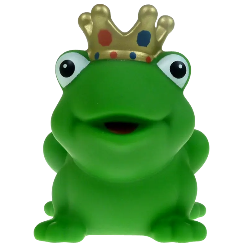 Frosch Froschkönig Quietschefrosch Badetier Factotum