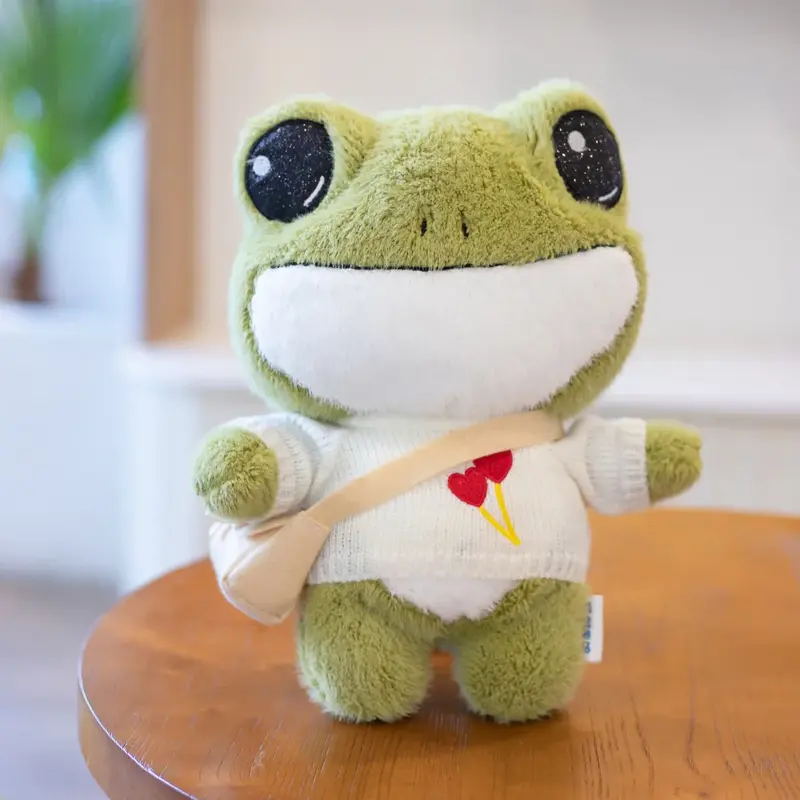 Frosch Kuscheltier | Weiches Plüschtier für Kinder – Bimbino