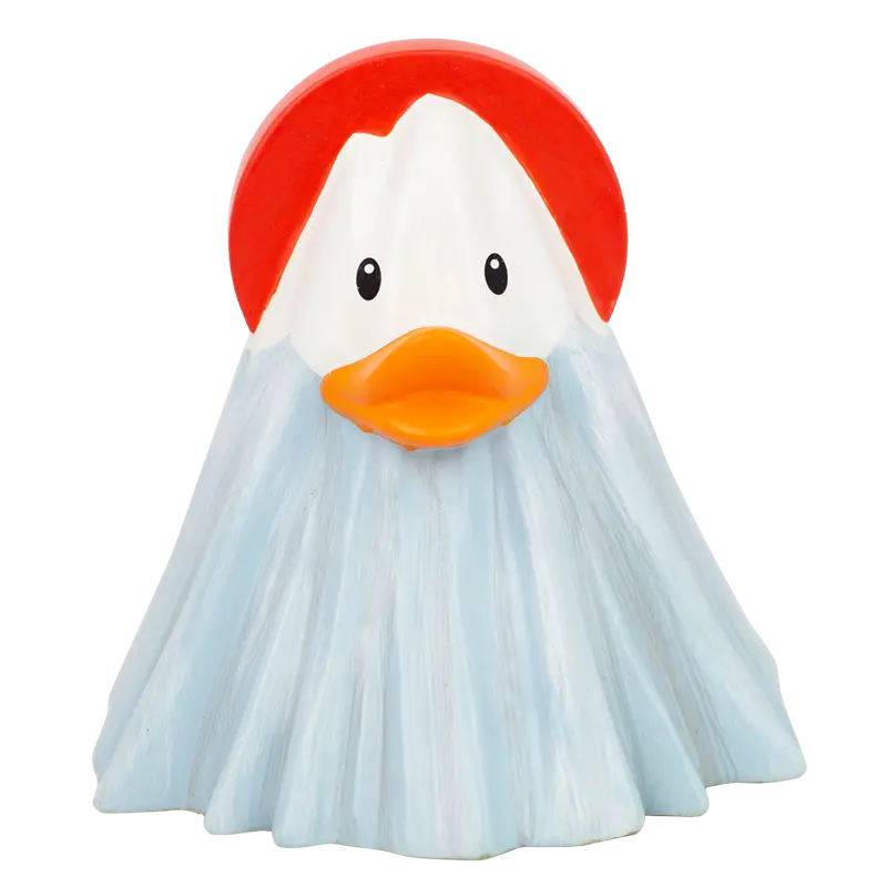 Fu Fuji Vulkan Japan Ente Badeente Quietscheente Gummiente Lilalu