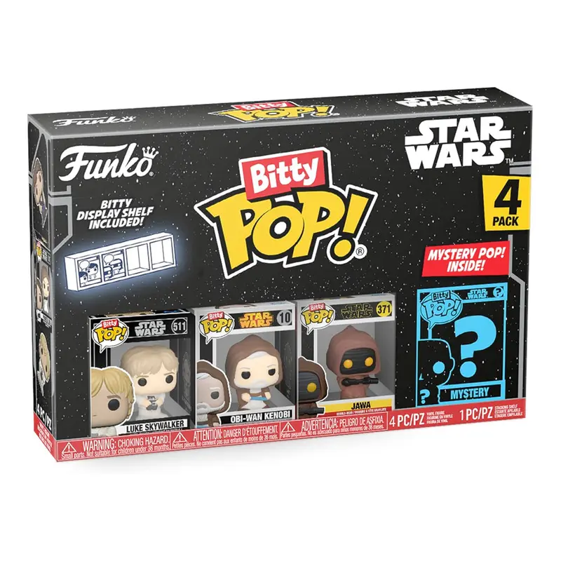 Funko Bitty POP! Star Wars 4er Pack (3 cm)