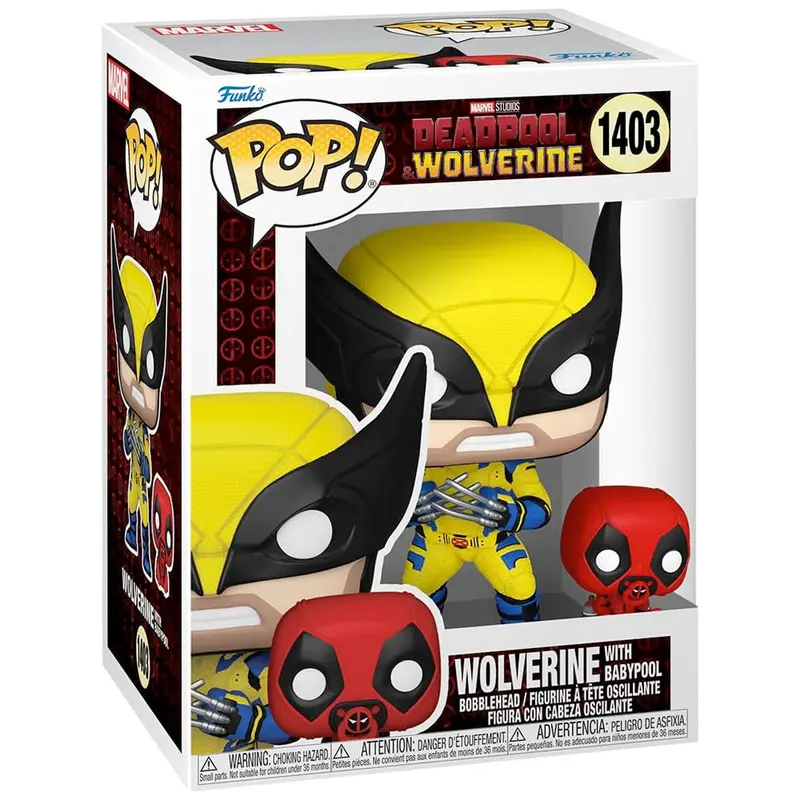 Funko POP! Deadpool & Wolverine Wolverine with Babypool (10 cm)