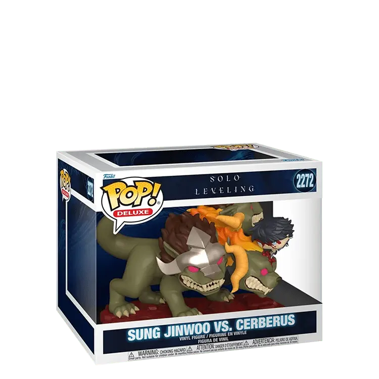 Funko POP! Deluxe Solo Leveling / Sung Jinwoo vs Cerberus #2272