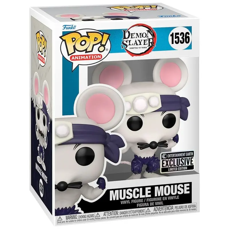 Funko POP! Demon Slayer Muscle Mouse Flocked (10 cm)