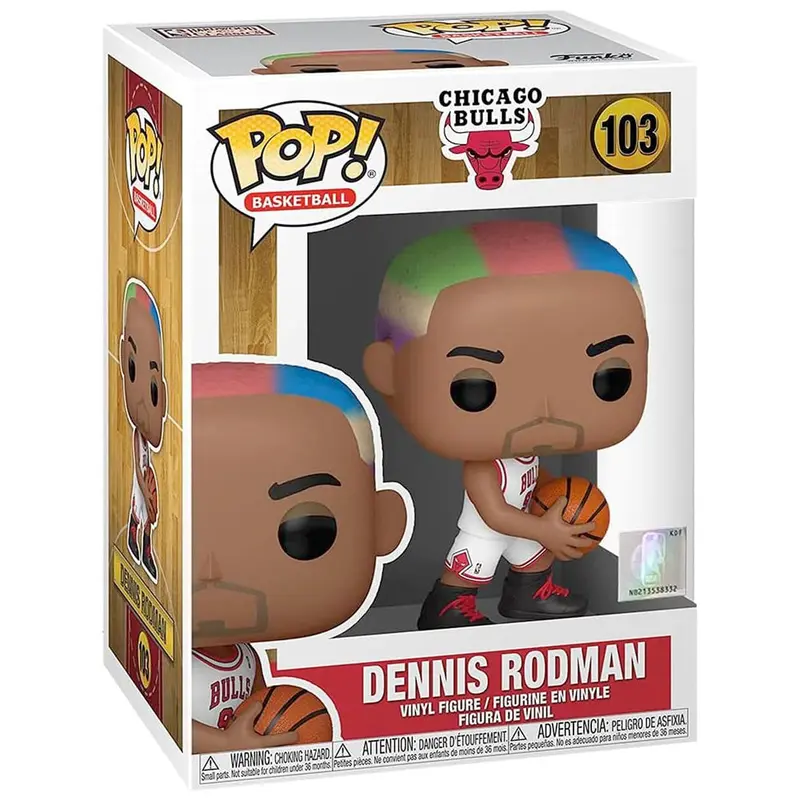 Funko POP! Dennis Rodman (Bulls Home) (10 cm)