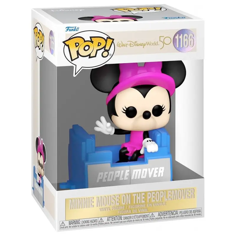 Funko POP! Disney World 50TH People mover Minnie (10 cm)