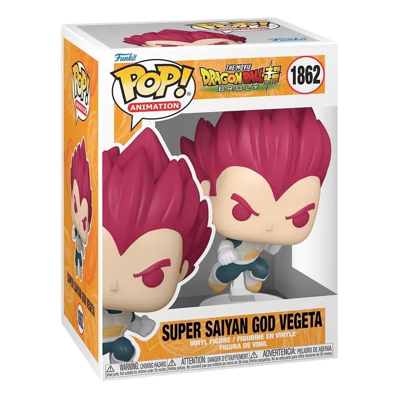 Funko POP! Dragonball Ball Super Saiyan God Vegeta (10 cm)