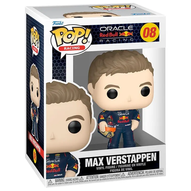 Funko POP! Formel 1 Max Verstappen w/Helm (10 cm)
