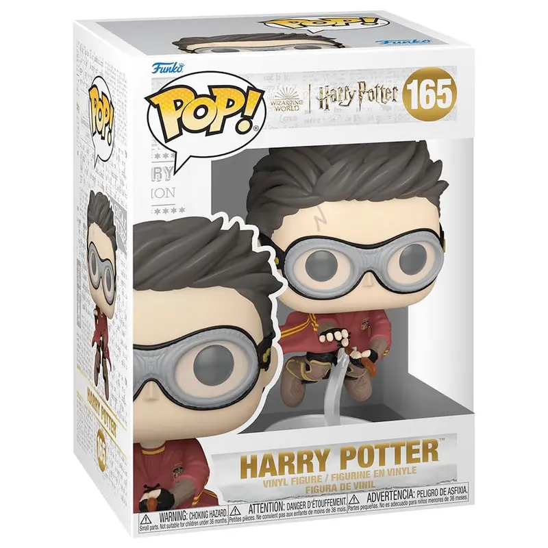 Funko POP! Harry Potter Harry mit Broom (10 cm)