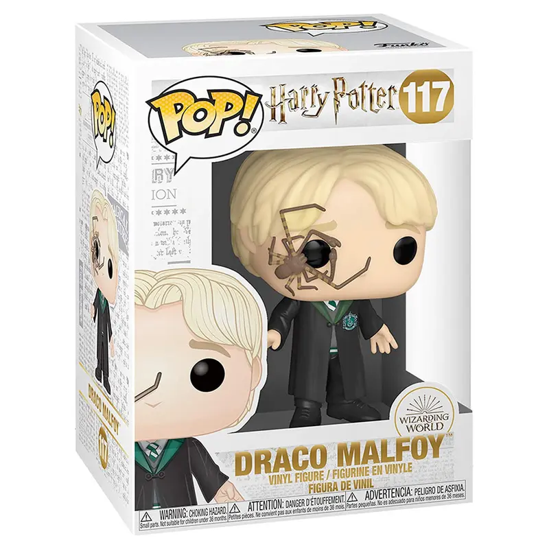 Funko POP! Harry Potter Malfoy w/Whip Spider (10 cm)