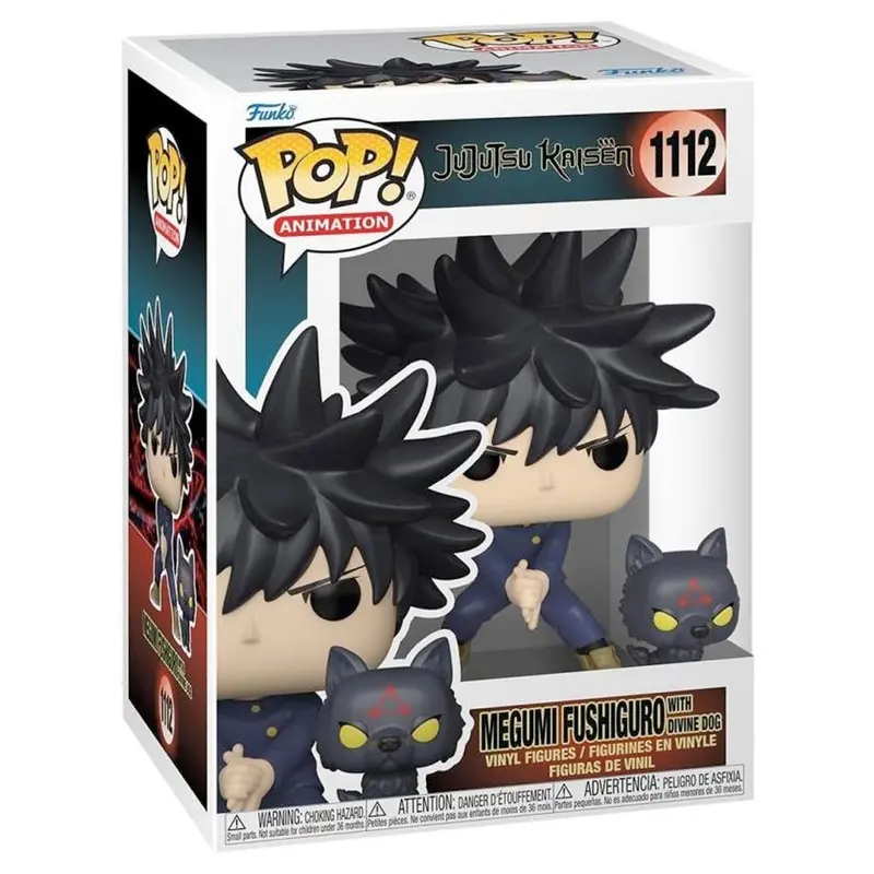 Funko POP! Jujutsu Kaisen S1 Megumi w/ Dogs (10 cm)