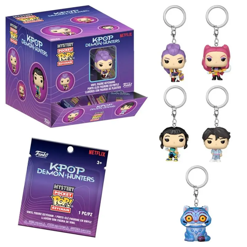 Funko POP Keychain! KPOP Demon Hunter Blind Pack, (4 cm)