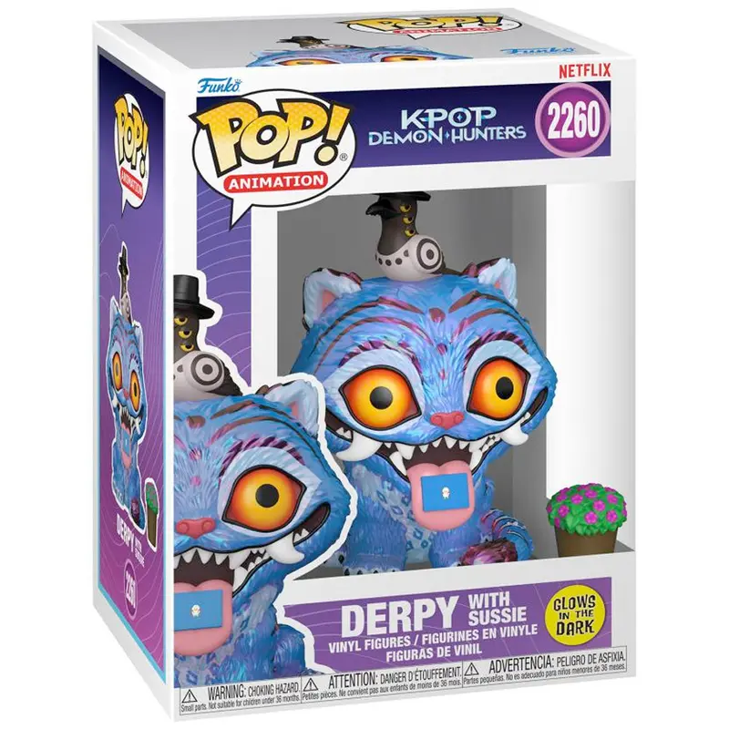 Funko POP! KPop Demon Derpy w/Sussie (Glow) (10 cm)