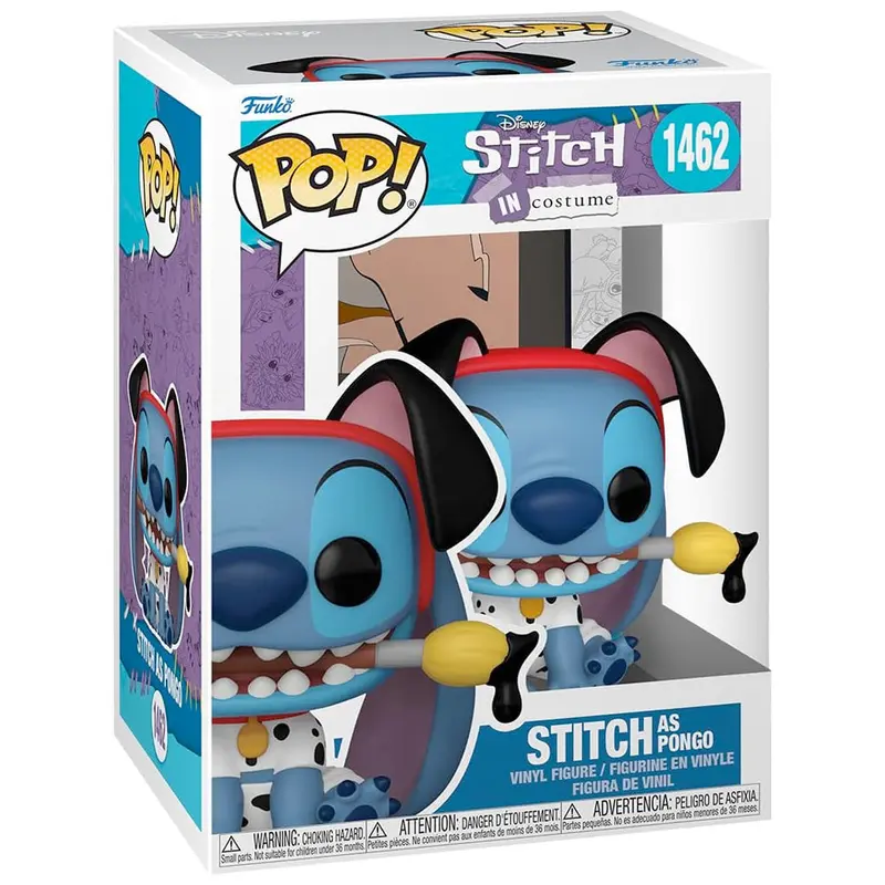 Funko POP! Lilo & Stitch Stitch Kostüm 101 Dalmatiner (10 cm)