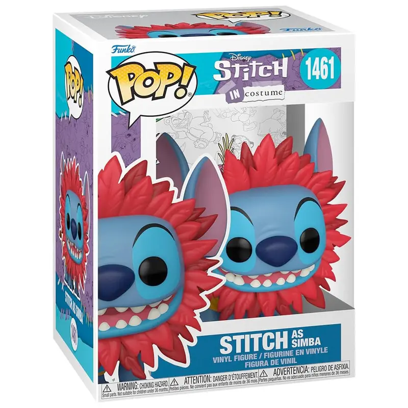 Funko POP! Lilo & Stitch Stitch Kostüm Simba (10 cm)