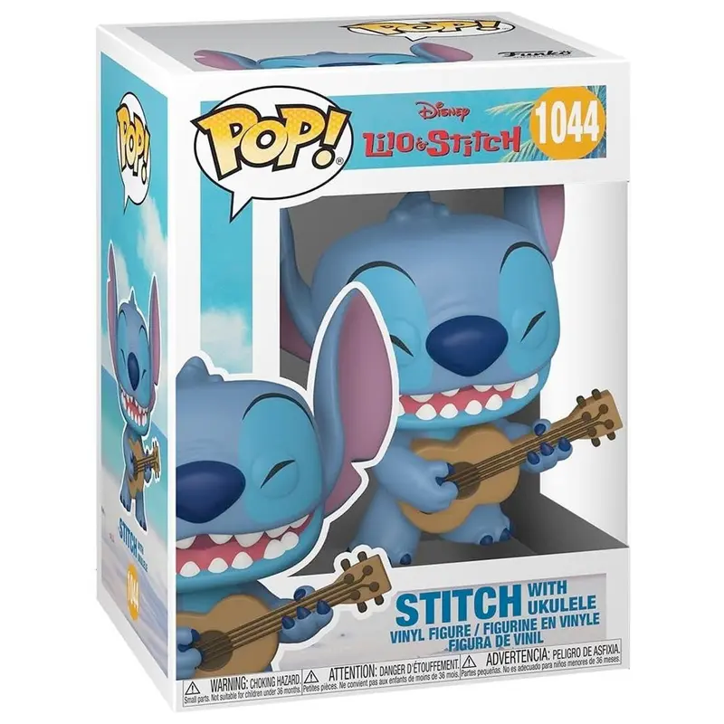 Funko POP! Lilo & Stitch Stitch with Ukulele (10 cm)
