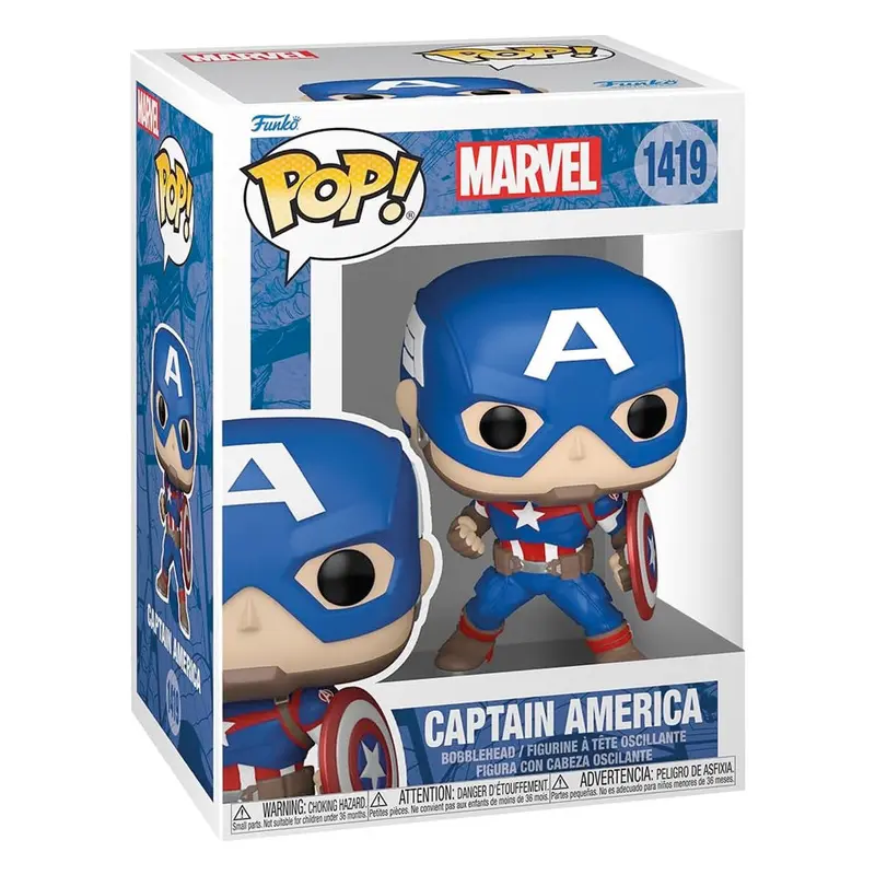 Funko POP! Marvel Captain America (10 cm)