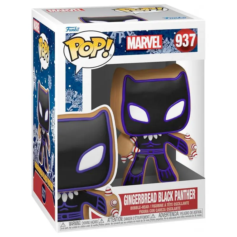 Funko POP! Marvel Holiday S3 Black Panther (10 cm)