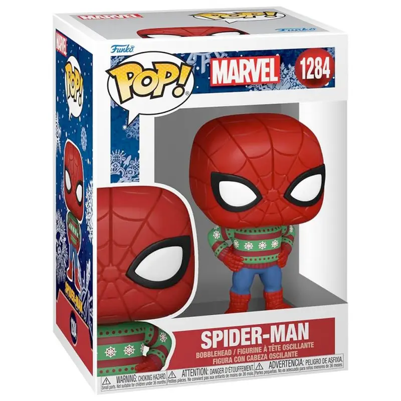 Funko POP! Marvel Holiday Spiderman (Sweater) (10 cm)