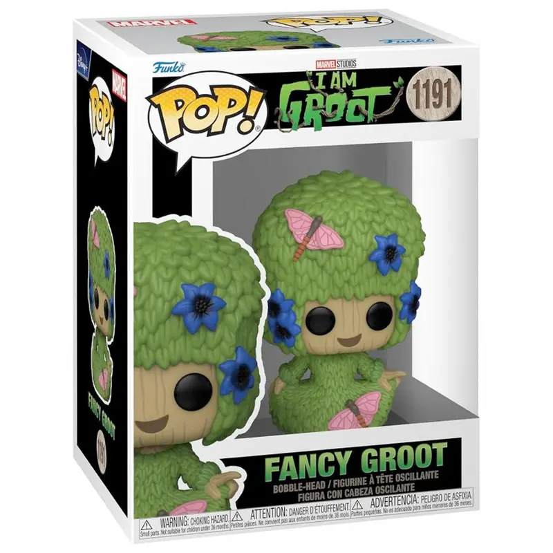 Funko POP! Marvel I am Groot Fancy Groot (10 cm)