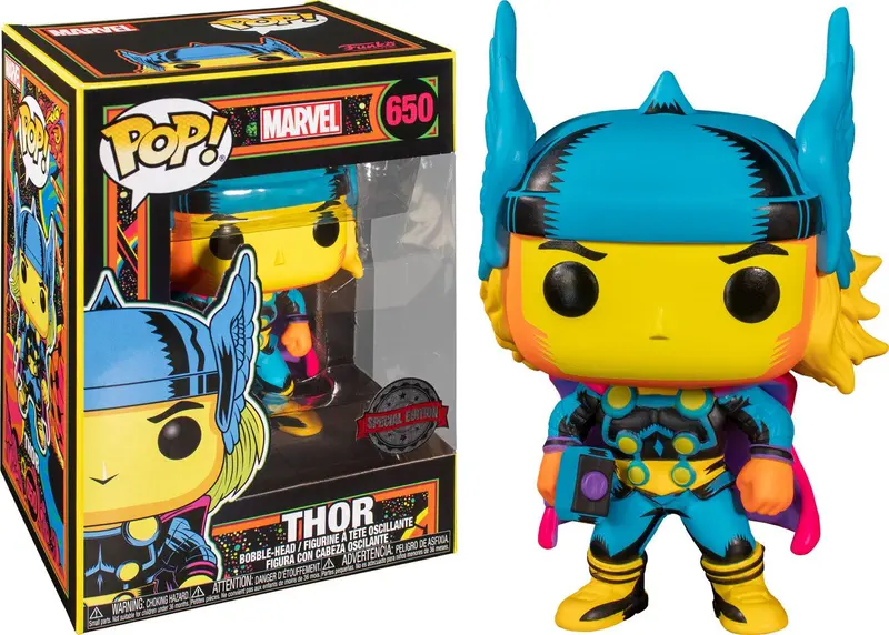 Funko POP! Marvel - Marvel Black Light