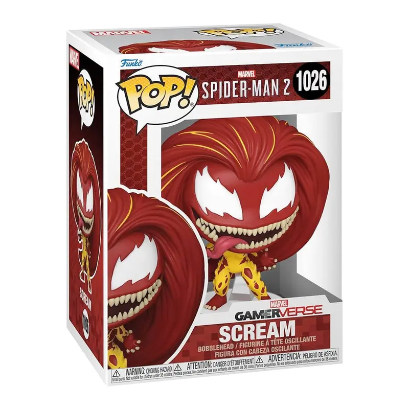 Funko POP! Marvel Spider Man 2 Scream (10 cm)