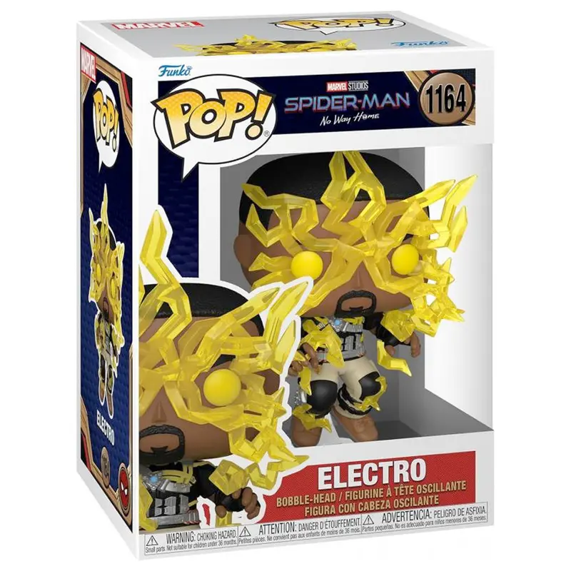 Funko POP! Marvel Spiderman No Way Home S3 Electro Finale (10 cm)
