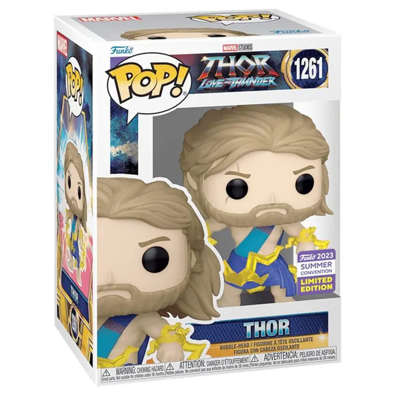 Funko POP! Marvel Thor Love and Thunder Thor Robe & Chains Exkl. (10 cm)